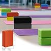 20 Pcs Foam EVA Yoga Blocks Lightweight Yoga Bricks Non Slip Supportive Foam Blocks Prop Accessories for, Pilates, Stretching and Meditation, Women Men Yogi Beginners (Multicolor)