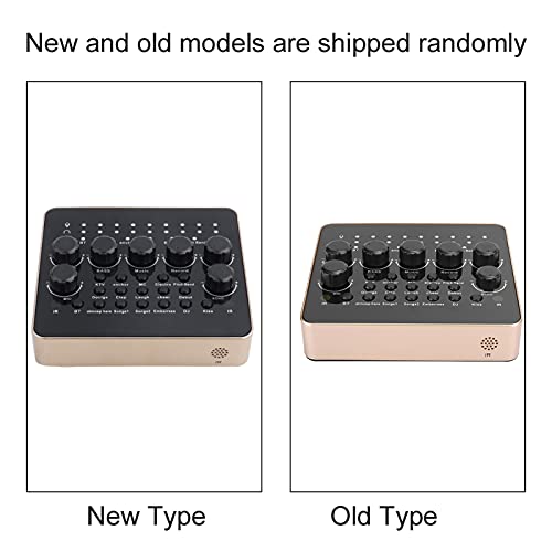 Nicoone V10 Geluidskaart Mixer met effecten en voice changer Live SoundCard Karaoke Audio Mixer met 1200 mAh gebouwd… - Image 6