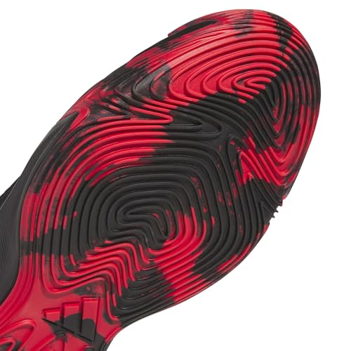 Image of adidas Mens Initiation Basketball Sneakers Shoes - Red