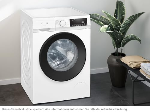 Siemens WG34G2070 iQ500 Volautomatische wasmachine, 8 kg, 1400 rpm, speedPack L - programma's versnellen, anti-vlek-systeem voor hardnekkige vlekken, outdoor-programma, led-display - Afbeelding 3