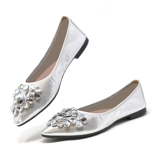 Silky Toes Foldable Flats for Women Dressy Ballet Shoes for Purse2