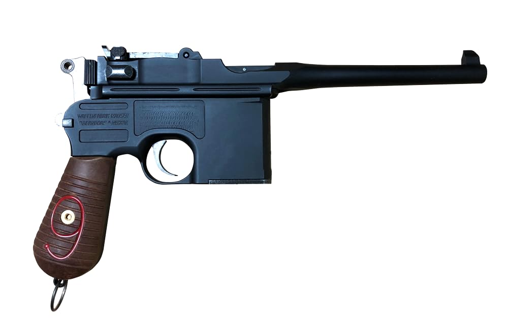 Amazon.co.jp: アクション A!CTION モデルガン モーゼル C96 Red9 発火