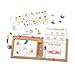 Melissa & Doug Natural Play: Play, Draw, Create Reusable Drawing & Magnet Kit – Princesses (54 Magnets, 5 Dry-Erase Markers) - FSC Certified