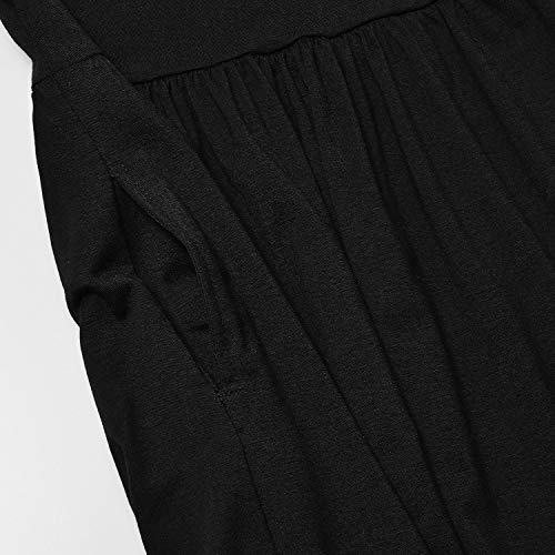 Girl Maxi Dress with Pockets Summer Floor Length Floral Sleeveless/Short Sleeve4