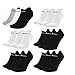 Produktbild Nike Everyday Sneaker Socken 18 Paar Weiß Grau Schwarz Unisex Füßling SX7678, Größe:M, Farbe:3x Schwarz 2x Weiss 1 Mehrfarbig