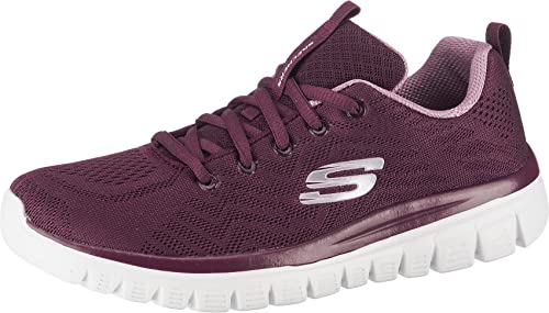 Zapatillas Deportivas Mujer Skechers Rojo Marca Skechers