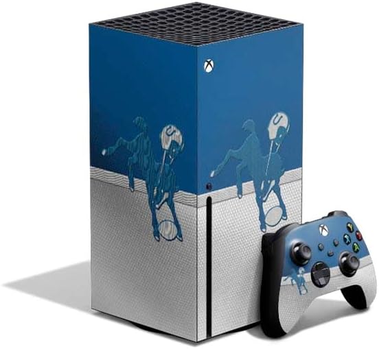 Skinit Decal Gaming Skin Compatible with Xbox Series X Bundle - Officially Licensed NFL Indianapolis Colts Design