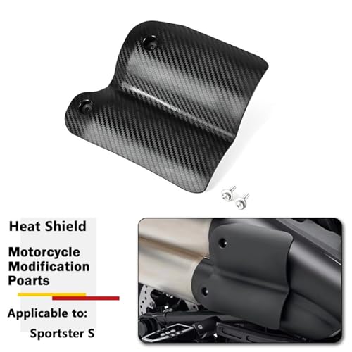 Protector de tubo escape para solucionar el calor extremo en moto 2