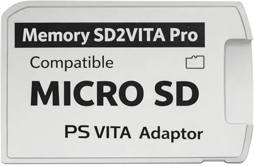 Image of SD2Vita 5.0 Micro SD Memory Card Adapter for PS Vita 1000 /2000 & PSTV | Supports FW 3.60-3.73 HENkaku | SD2VITA PSVSD Card Adapter