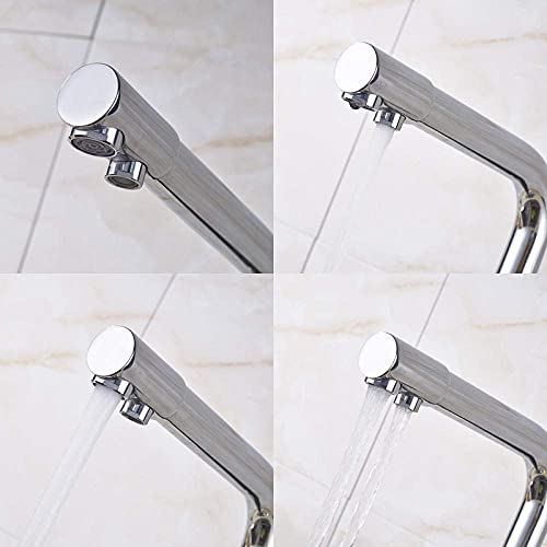 Robinet mitigeur de cuisine chrome avec sortie eau pure et bec pivotant - 4