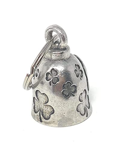 Clover Motorcycle Biker Bell Accessory Or Key Chain For Luck #TOP1