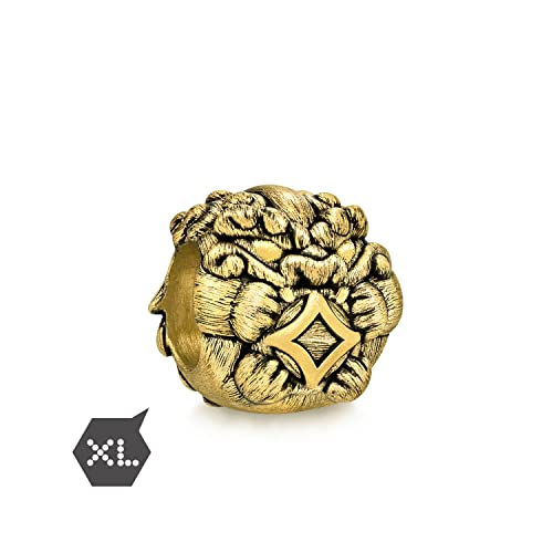 CHOW SANG SANG 999 24K Solid Gold Noir Charm Celtic Knot Pixiu Charm Blessing Bracelet for Men and Women 93838C3
