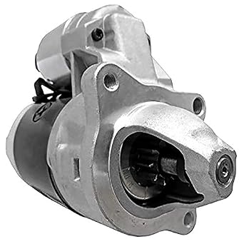RAREELECTRICAL New 12 Volt 9 Tooth Starter Compatible with Renault Lecar Tl