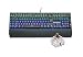 Produktbild KM-Gaming K-GK2 mechanische Aluminium RGB USB Tastatur [mit Cherry MX RGB Brown Switches - taktil und leise/DE Layout QWERTZ] inkl. Handballenauflage