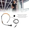 Fitness Headworn Condenser Microphone for PGA31 SM31 SM35 Headset Microphone, TQG Connects to Wireless Systems (Yellow) #2