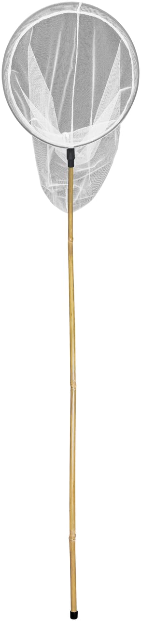 sera Pond Bambuskescher | 1,0m Kescherstiel aus nachhaltigem Moso Bambus |  Kescher Angeln mit 30cm Fischernetz | Teichkescher fr Tiere & Gegenstnde  | Angelzubehr | Umweltfreundlich : Amazon.de: Garten