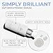 COSMEDIX Simply Brilliant 24/7 Brightening Face Serum - Exfoliating Facial Serum for Fine Lines, Wrinkles & Uneven Skin Tone - Gentle Firming Skincare for Brighter-Looking Skin & Natural Glow