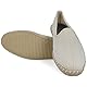 PAYMA - Herren Espadrilles Sommerpantoffeln aus Canvas. Sommerschuhe Segeltuch. Freizeitschuhe. Brasilianer für Herren. Gummi und Jute Schuhboden. Farbe: Beige. Größe EU 44
