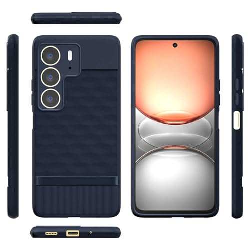 Image of Shockproof Case for Realme C75 4G | Full Camera Protection | TPU Flexible Back Cover for Realme C75 4G (Steel Blue)