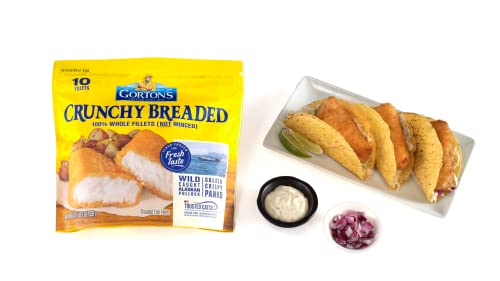 Gorton's, Crunchy Breaded Fish Fillets, 19 Oz (Frozen) #TOP3
