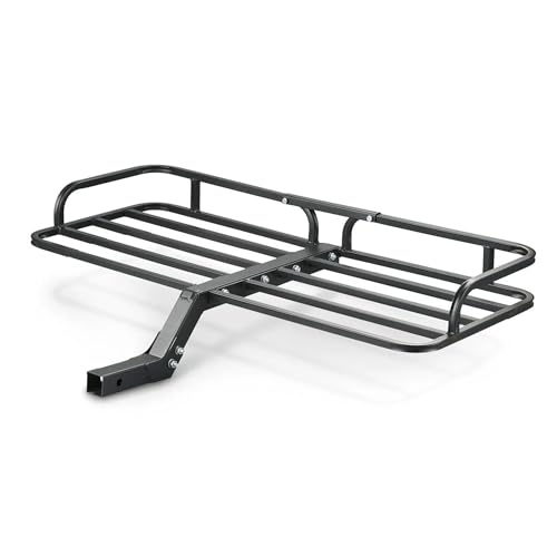 Rockland Heavy Duty Steel ATV Cargo Carrier, 300 LBS, 48' x 19.5' x 5', Fits 2' Hitch Receiver,...