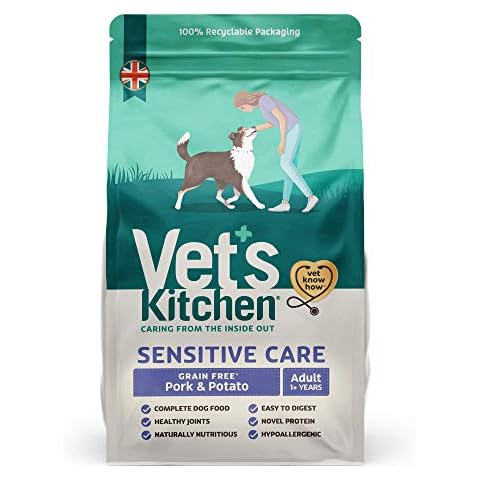 Vet's Kitchen Grain Free Pork & Potato Dog Food Cover