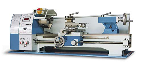 Baileigh PL-1022VS Variable Speed Bench Top Lathe, 110V, 1hp Motor, 10" Swing, 22"