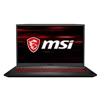 MSI GF75 Intel Core i7-10750H, 17.3 inches(44cm) FHD IPS-Level 144Hz Panel Thin Gaming Laptop (8GB/512GB NVMe SSD/Windows 10 Home/NVIDIA GTX1650 4GB GDDR6/Black/2.2Kg), 10SC-087IN (9S7-17F612-087)