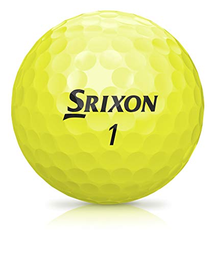 Srixon Q-Star Tour 3 Golf Balls, Yellow (One Dozen) #TOP1
