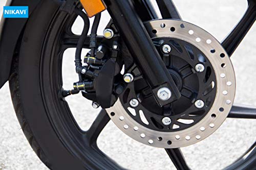 Image of NIKAVI DBP01 Front Brake Disc Plate Compatible For Honda Unicorn (Front) / Honda Shine Old