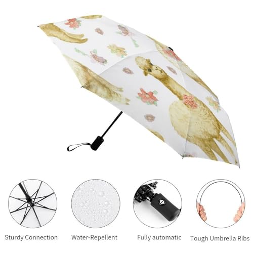 Parapluie automatique compact avec système d'ouverture rapide - 3