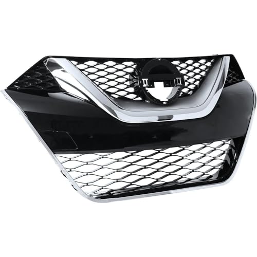 Calandre avant pour Nissan Maxima 2016-2018 avec garniture noire chromée
