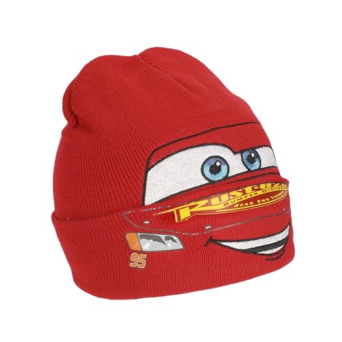 Bioworld Cars Lightning McQueen Big Face Cuff Beanie