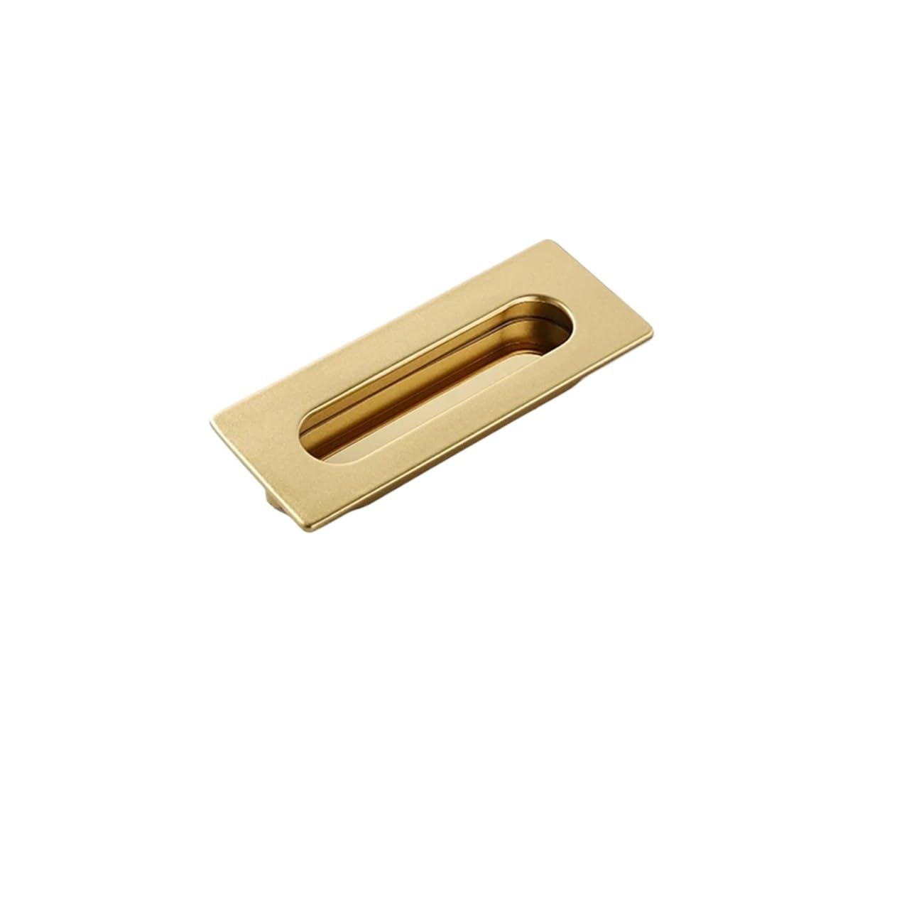 EKalgretrA Recessed Sliding Handles Drawer Cabinet Door Shoe Concealed Handle Closet Slotted Embedded Invisible Pull(816-109mm Gold)