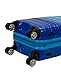 Rockland Melbourne Hardside Expandable Spinner Wheel Luggage, Two tone blue, Carry-On 20-Inch