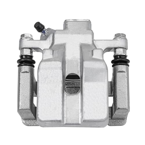 Image of Detroit Axle - Rear Left Brake Caliper for 12-17 Toyota Camry, 13-18 Avalon | Lexus ES300h ES350, Driver Side Disc Brake Caliper w /Bracket 2012 2013 2014 2015 2016 2017 2018 Replacement
