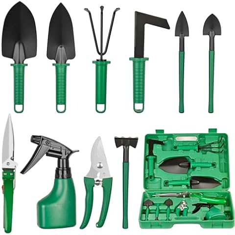 DUOJIN Kit d'outils de jardinage 10PCS Cover