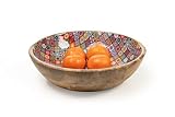 BOWL MADERA LACADA COLORES