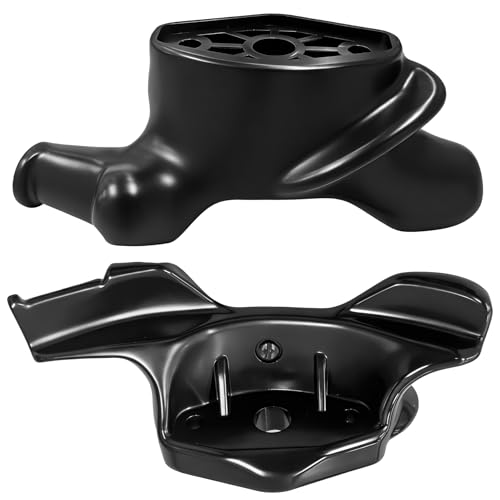 ulapithi 2 Pack Tire Changer Duck Head 4-120129B Tire Machine Duck Head Wing-Type Black Plastic Duck Head Compatible with Hunter TCX/Corghi/MTS Tire Changer Plastic Mount Demount Wing Duck Head