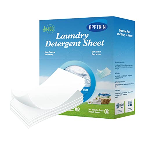 La Mejor review de Detergente líquido concentrado Top cinco. 35 PAREKS detergente para Ropa - 60 Lavado sin líquido Alta concentración - Tiras lavandería Limpieza Profunda para el hogar, Hotel, dormitorios, Camping