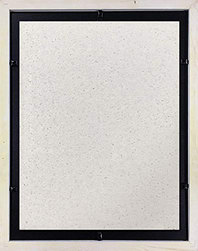 Studio 500~Luxury Picture Frames 11 By 14-Inch Real Solid Wood Photo Frames, Tempered Glass, With Off-White Core Mat Board For 8X10 Pictures, 2 Colors, (Black) #TOP3