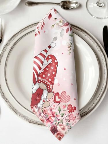 Servilletas de Tela Valentine's Day Set x4 50.5x50.5 cm miniatura 2