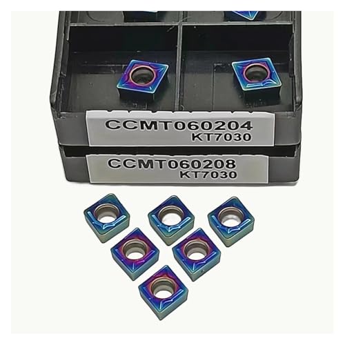 Insert CCMT060208 KT7030 en carbure haute densité pour usinage de précision