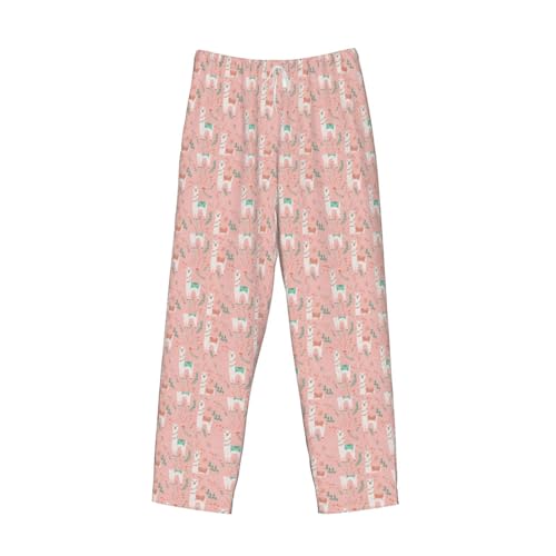 Pantalon de pyjama rose camel confortable pour dormir léger - 5