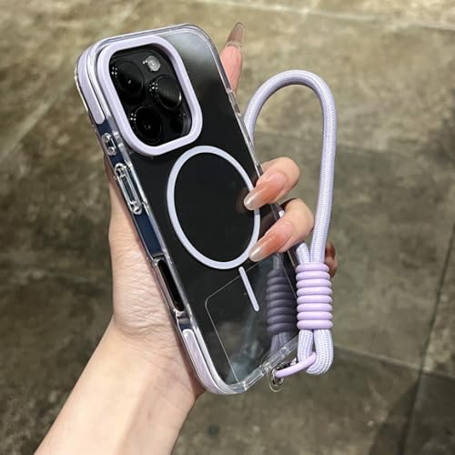 Coque souple pour iPhone 16 15 14 13 12 11 Pro Max antichoc cordon