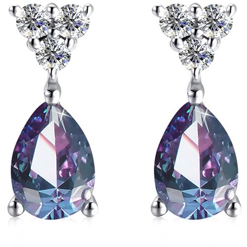 Collier Alexandrite hypoallergénique Newinglace pour peaux sensibles argent 925