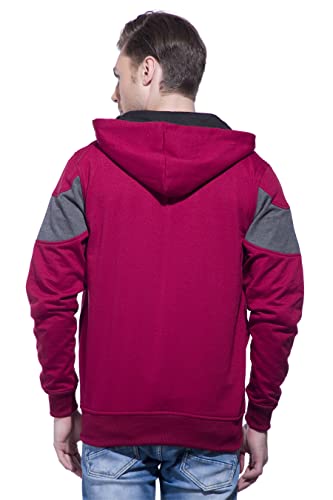 Image of Alan Jones Clothing Men's Cotton Hooded Neck Sweatshirt