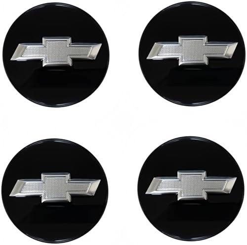 GM Gloss Black Bowtie Center Caps