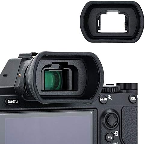 KIWIFOTOS Eyecup Eyepiece for Sony Alpha A7 A7II A7III A7R A7RII A7RIII A7RIV A7S A7SII A9 A9II A58 A99II Replaces Sony FDA-EP18 FDA-EP16 FDA-EP15 Eye Cup