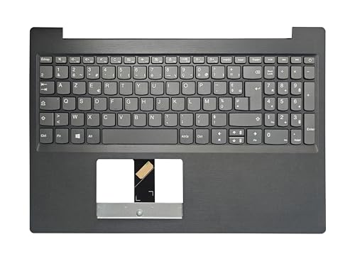 Clavier pour Lenovo L340-15API avec housse supérieure de qualité et coussin de paume rigide